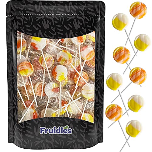 Halloween Candy Corn Lollipops, Balls, and Barrels Candy Suckers...