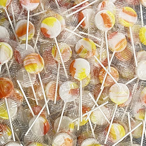 Halloween Candy Corn Lollipops, Balls, and Barrels Candy Suckers...