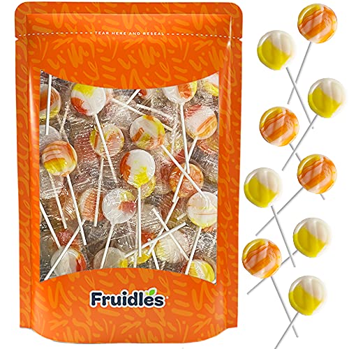 Halloween Candy Corn Lollipops, Balls, and Barrels Candy Suckers...