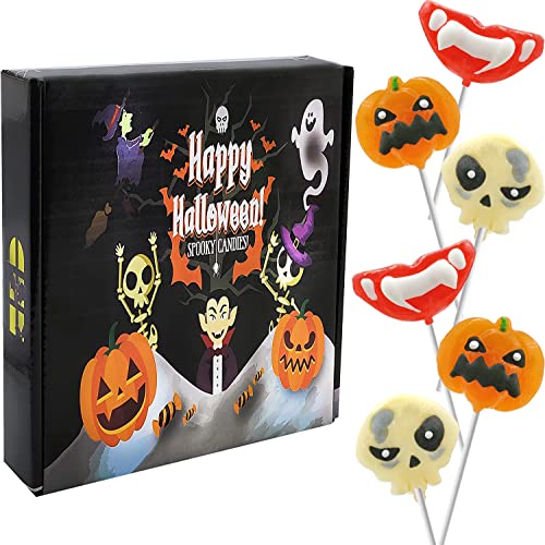 Halloween Lollipop Suckers Candy, Spooky Candies, Great For Hall