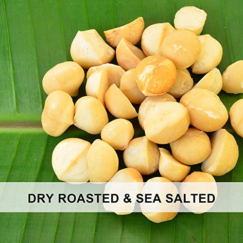 Macadamia Nuts, Roasted &Amp; Salted, Non-Gmo, Gluten-Free, Healthy