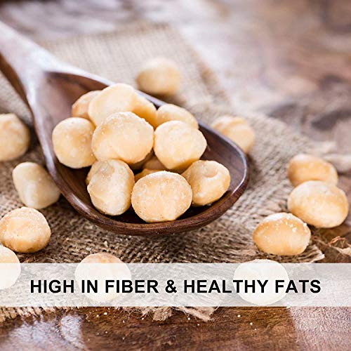 Macadamia Nuts, Roasted &Amp; Salted, Non-Gmo, Gluten-Free, Healthy