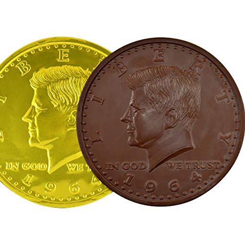 Milk Chocolate Coins - Chocolate Coins Wrapped In Gold, Chocolat