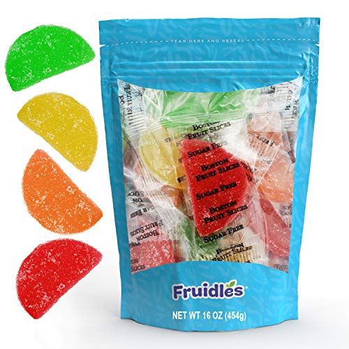 Original Jelly Fruit Slices Sugar-Free, Gummi Sweet Confection C...
