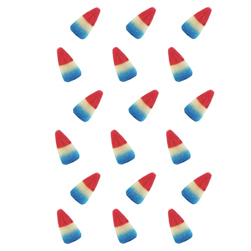 Patriotic Candy Corn Treats, Raspberry Lemonade Flavored & Festi...