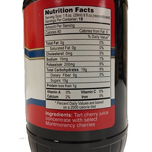 Montmorency Tart Cherry Juice Concentrate - Bottled In Premium G