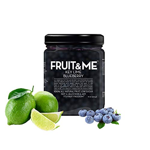 Fruit &Amp; Me Key Lime Blueberry, Fruit Compote &Amp; Topping, 6 16 Oz