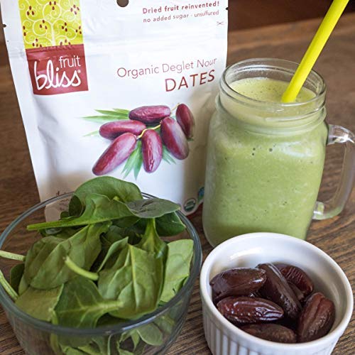 Fruit Bliss Deglet Nour Pitted Dates – Soft &Amp; Juicy Organic, Dri