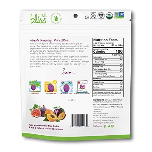 Fruit Bliss Dried Fruit Mix – Fruit Medley Of Organic, Dried &Amp; P