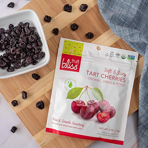 Organic Dried Cherries, Dried Fruit Snacks – Soft &Amp; Juicy Pitted