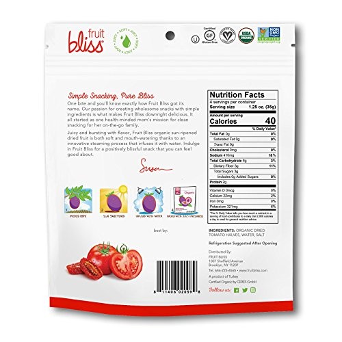 Sun-Dried Tomatoes Organic - Soft &Amp; Juicy Sun-Dried Tomato Halve