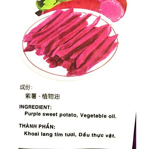 Fruit Food Purple Sweet Potato 7 Oz