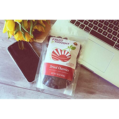 Usa Grown Unsweetened Dried Cherries 16 Ounce Bag Pack Of 2 -