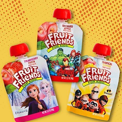Incredibles Fruit Friends Tropical Mango Applesauce With Wellmun