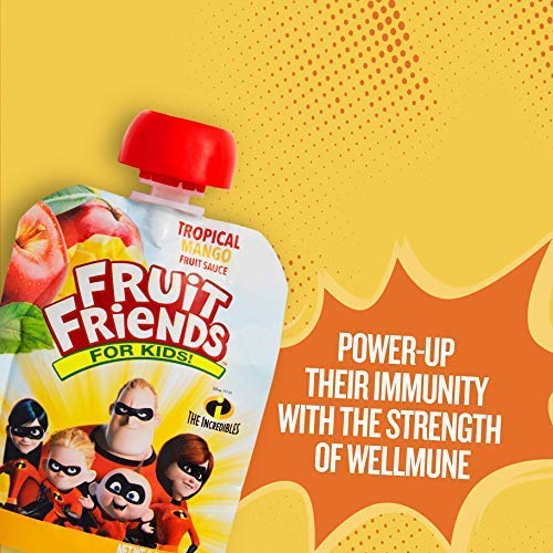 Incredibles Fruit Friends Tropical Mango Applesauce With Wellmun
