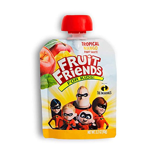 Incredibles Fruit Friends Tropical Mango Applesauce With Wellmun
