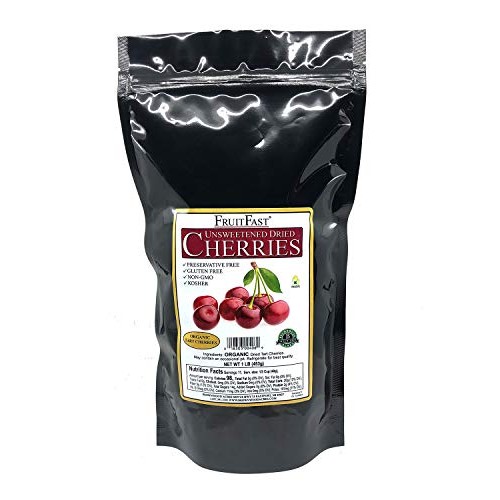 Organic Unsweetened Dried Cherries by Brownwood Acres - FruitFas...
