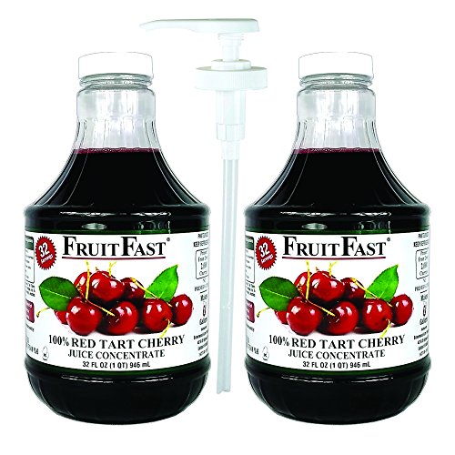Red Tart Cherry Juice Concentrate By Fruitfast | 64 Day Supply N
