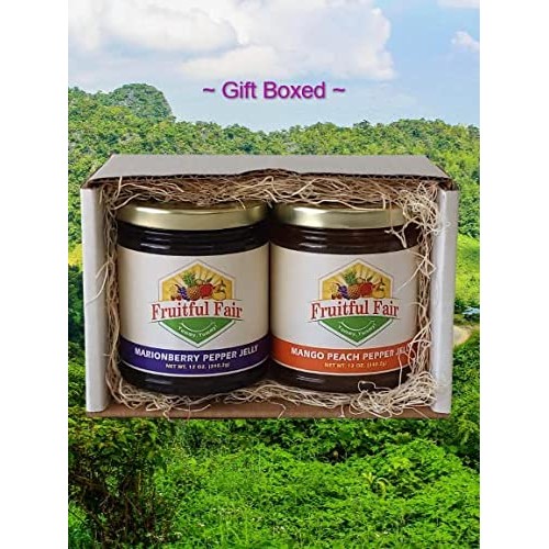 Pepper Jelly Gift Pack - Gourmet Marionberry- Blackberry Pepper ...