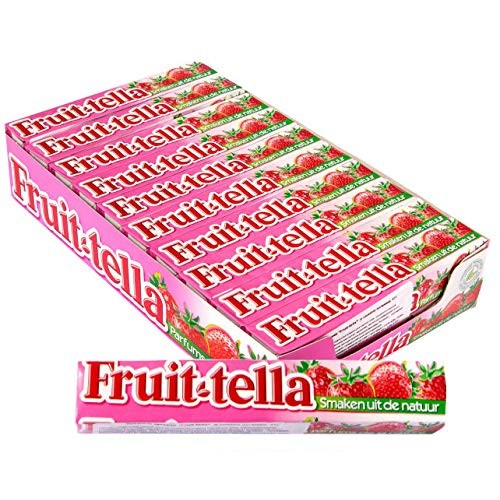Fruittella Strawberry Stick 41G - Pack Of 20