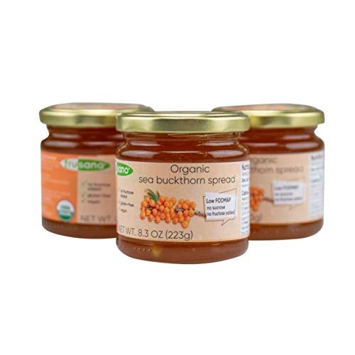 Frusano Set Of 3 Organic Sea Buckthorn Spread Made In Europe 8.3