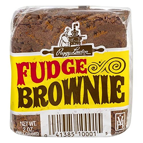 Peggy Lawton Fudge Brownies 12/2Oz Pack