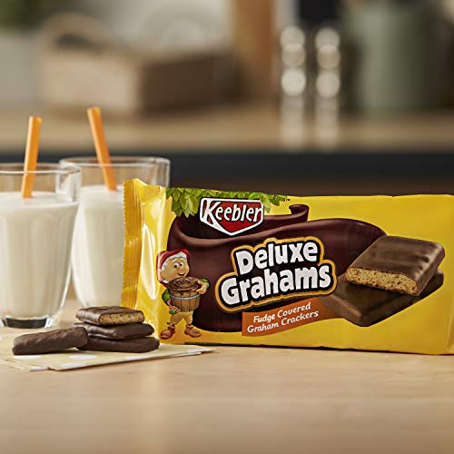 Keebler Cookies, Deluxe Grahams, Fudge Covered Graham Crackers,