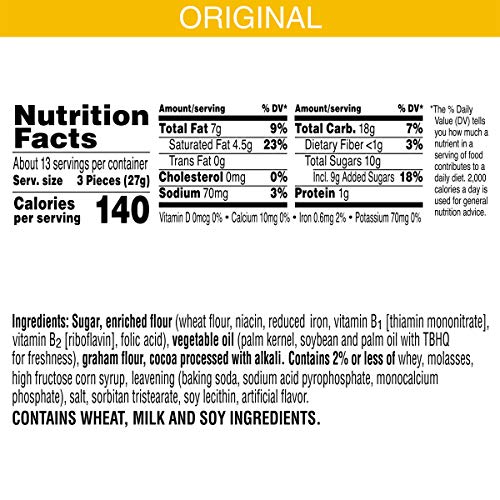 Keebler Cookies, Deluxe Grahams, Fudge Covered Graham Crackers,