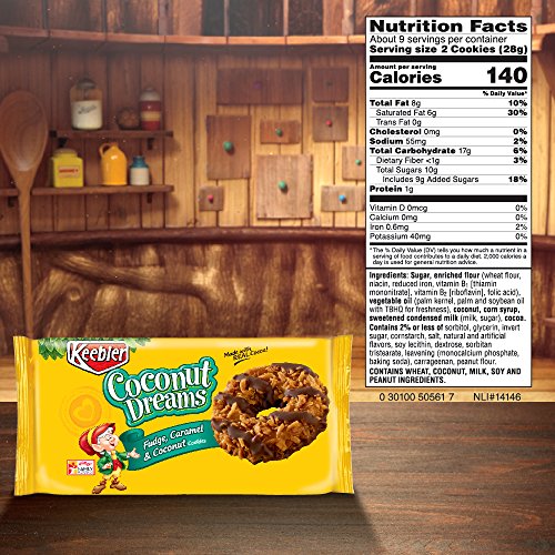 Keebler Fudge Stripes Cookies, Coconut Dreams, Flavors Of Fudge,