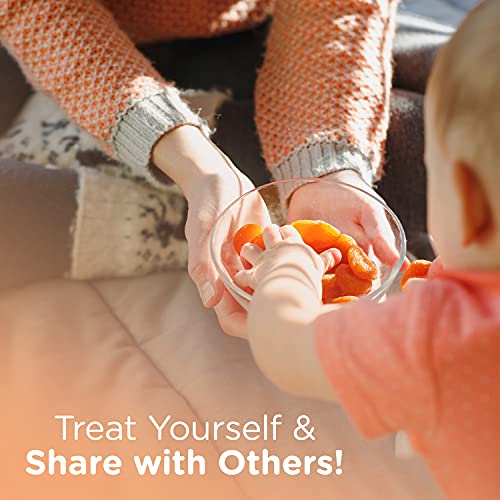 2 Lb. Bag Of Dried Apricots By Fuel By Nature, Healthy Snack On