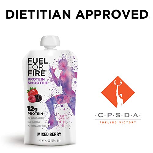 Fuel For Fire - Mixed Berry 12 Pack Fruit &Amp; Protein Smoothie S