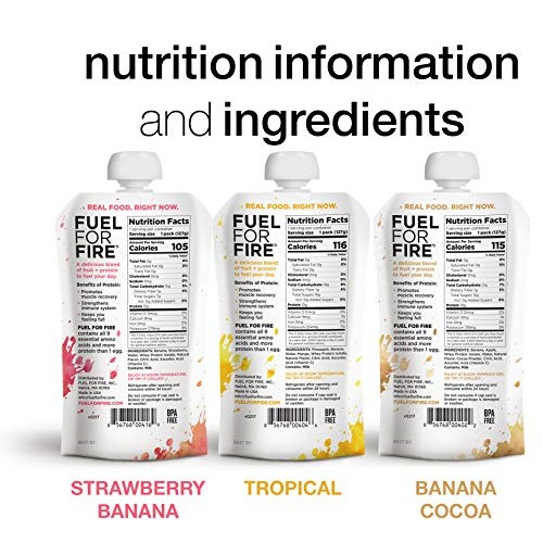 Fuel For Fire - Variety - Best Sellers 12 Pack Fruit &Amp; Protein