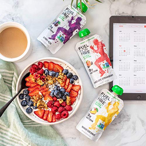 Fuel For Fire Vegan - Mango Coconut Smoothies 24 Pack Ready-To