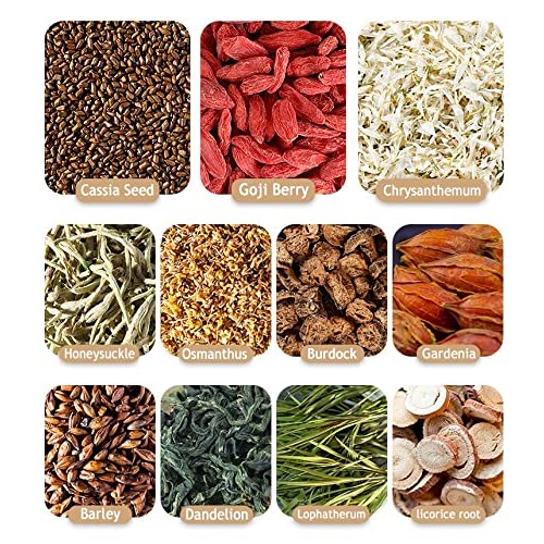 FullChea - Chrysanthemum Cassia Seed Tea Bag, 20-30 Pcs Teabags ...