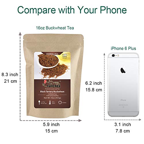 Fullchea - Tartary Buckwheat Tea - Black Buckwheat - Roasted Buc