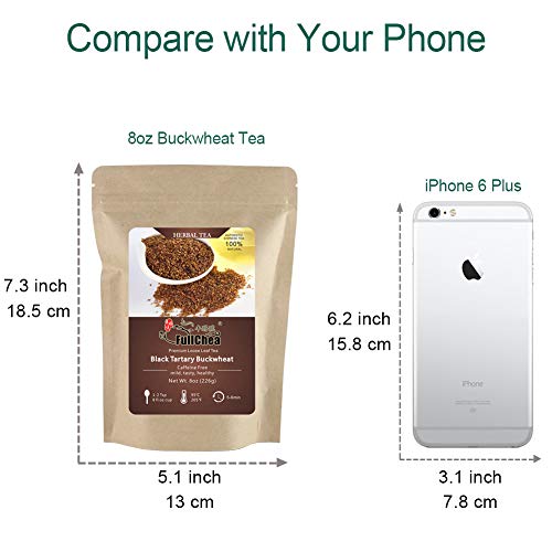 Fullchea - Tartary Buckwheat Tea - Black Buckwheat - Roasted Buc