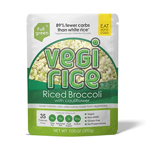 Cauli Rice - Fullgreen - Low Carb Riced Cauliflower Broccoli Wi