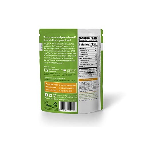 Fullgreen, Riced Ideas, Buffalo Ranch, Spicy, Risotto- Style Ric