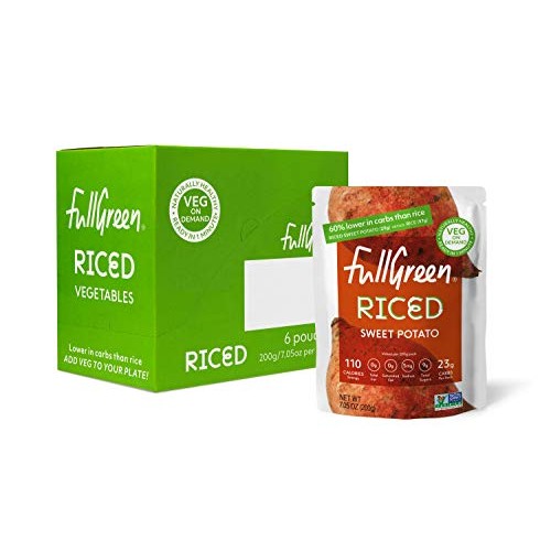 New: Fullgreen, Riced Sweet Potato - 99.9% Sweet Potato, 60% Les