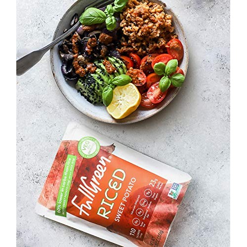 New: Fullgreen, Riced Sweet Potato - 99.9% Sweet Potato, 60% Les