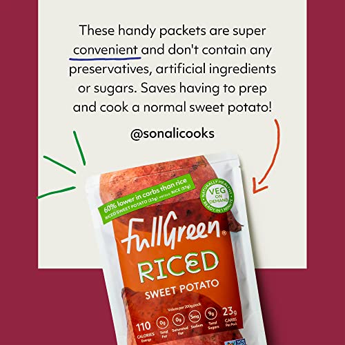 New: Fullgreen Sweet Potato Rice, Delicious Sweet Potato Low Car
