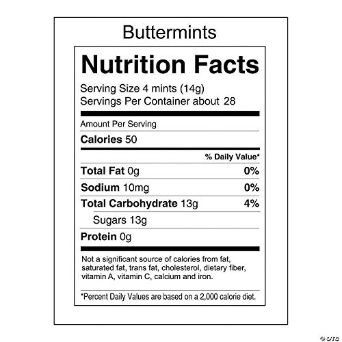 Blue Graduation Buttermint Candy - 1 pound, 108 pieces - Grad Pa...