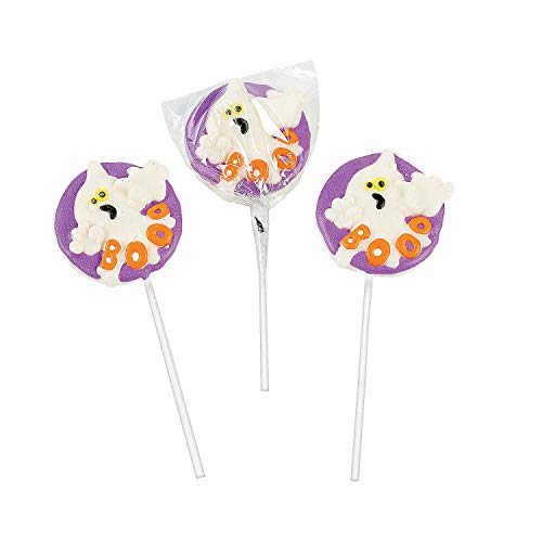 Boo Suckers - Candy &Amp; Suckers &Amp; Lollipops - 12 Pieces