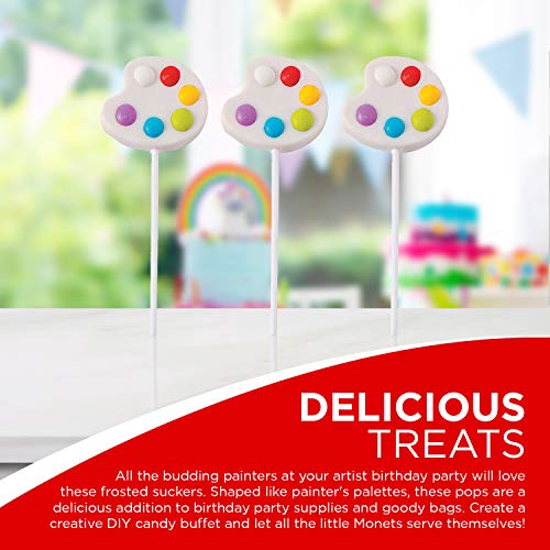 Fun Express - Little Artist Frosted Sucker For Birthday - Edible