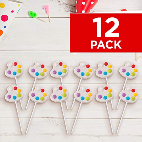 Fun Express - Little Artist Frosted Sucker For Birthday - Edible