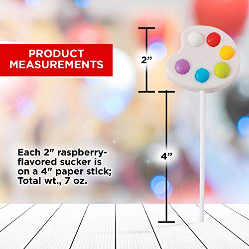 Fun Express - Little Artist Frosted Sucker For Birthday - Edible