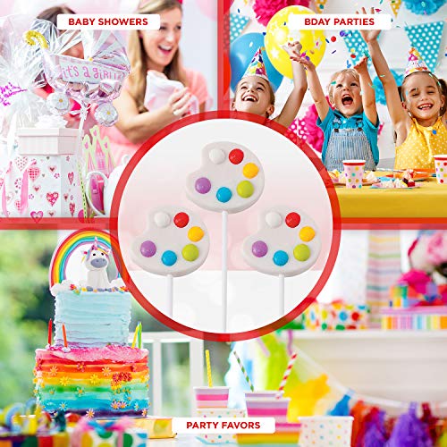 Fun Express - Little Artist Frosted Sucker For Birthday - Edible