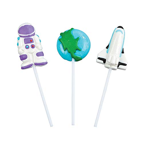 Fun Express - Outer Space Character Suckers - Edibles - Sucker &Amp;