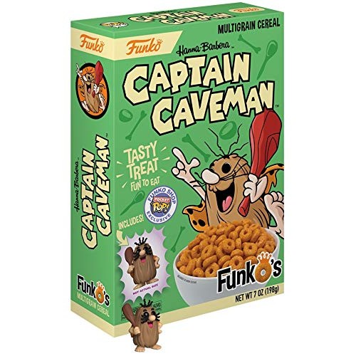 Funkos Cereal: Captain Caveman With Pocket Pop! Funko Exclusive