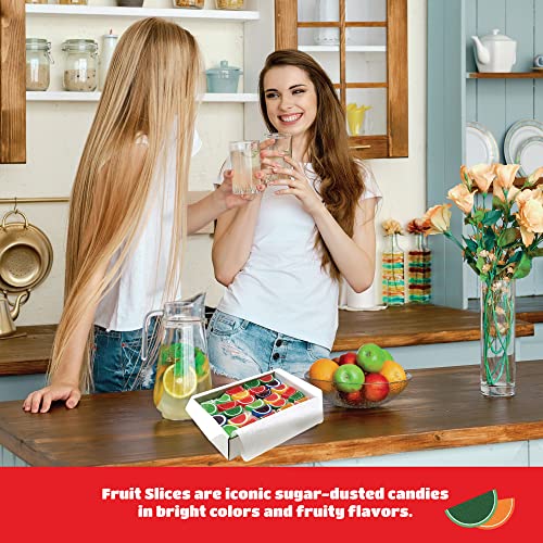 Funtasty Assorted Fruit Jelly Slices Candy, Vegan-Friendly, Glut...